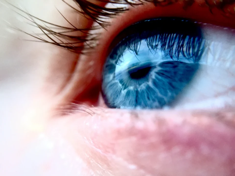 Blaue Augen